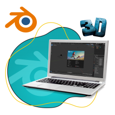 Blender - КИБЕРшкола программирования для детей, компьютерные курсы для школьников, начинающих и подростков - KIBERone г. Тверь