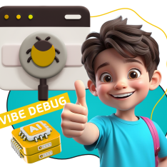 Тестирование & Vibe Debug. Охотники за багами - КИБЕРшкола программирования для детей, компьютерные курсы для школьников, начинающих и подростков - KIBERone г. Тверь