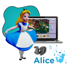Alice 3d - КИБЕРшкола программирования для детей, компьютерные курсы для школьников, начинающих и подростков - KIBERone г. Тверь