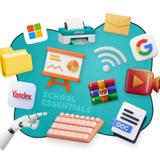 Цифровая база для школьника - КИБЕРшкола программирования для детей, компьютерные курсы для школьников, начинающих и подростков - KIBERone г. Тверь