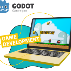 Godot.  Основа создания легендарных игр - КИБЕРшкола программирования для детей, компьютерные курсы для школьников, начинающих и подростков - KIBERone г. Тверь