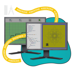 Исполнители чертежник и черепашка - КИБЕРшкола программирования для детей, компьютерные курсы для школьников, начинающих и подростков - KIBERone г. Тверь