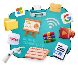 Цифровая база для школьника - КИБЕРшкола программирования для детей, компьютерные курсы для школьников, начинающих и подростков - KIBERone г. Тверь