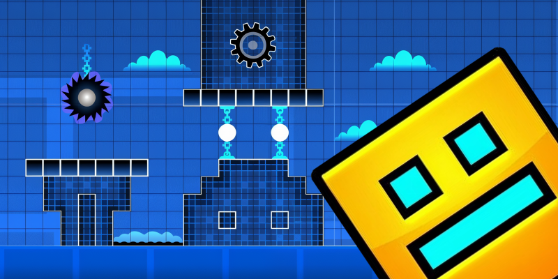Свой Geometry Dash: создаём игру из детства родителей - КИБЕРшкола программирования для детей, компьютерные курсы для школьников, начинающих и подростков - KIBERone г. Тверь