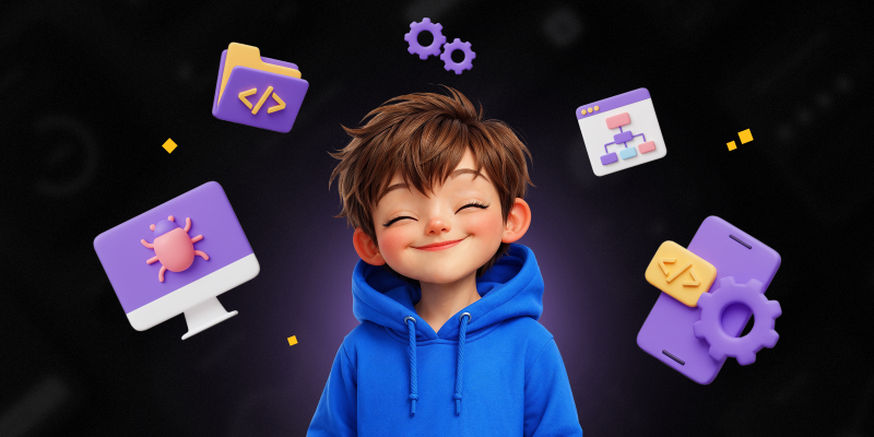 Идеальный сайт с нуля: код, дизайн и AI-помощник - КИБЕРшкола программирования для детей, компьютерные курсы для школьников, начинающих и подростков - KIBERone г. Тверь